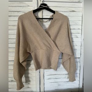 Knit Blouse long sleeve